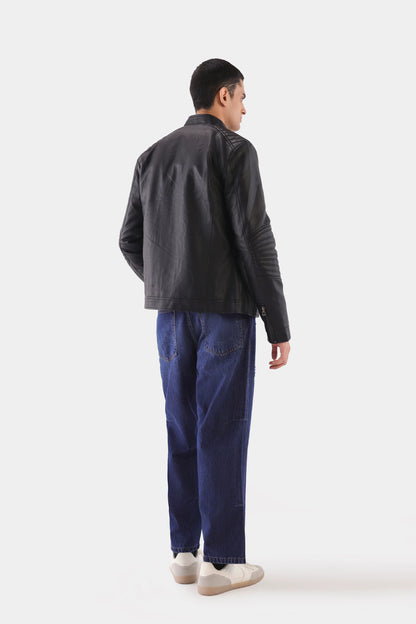 Faux Leather Jacket - Cougar Clothing