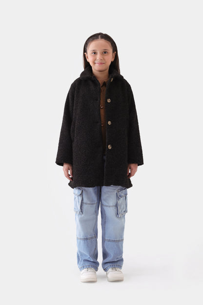 Textured Coat - Cougar Clothing