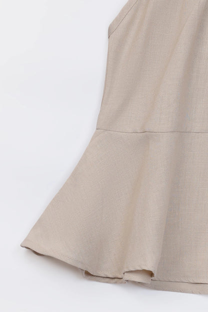 Sleeveless Peplum - Cougar Clothing