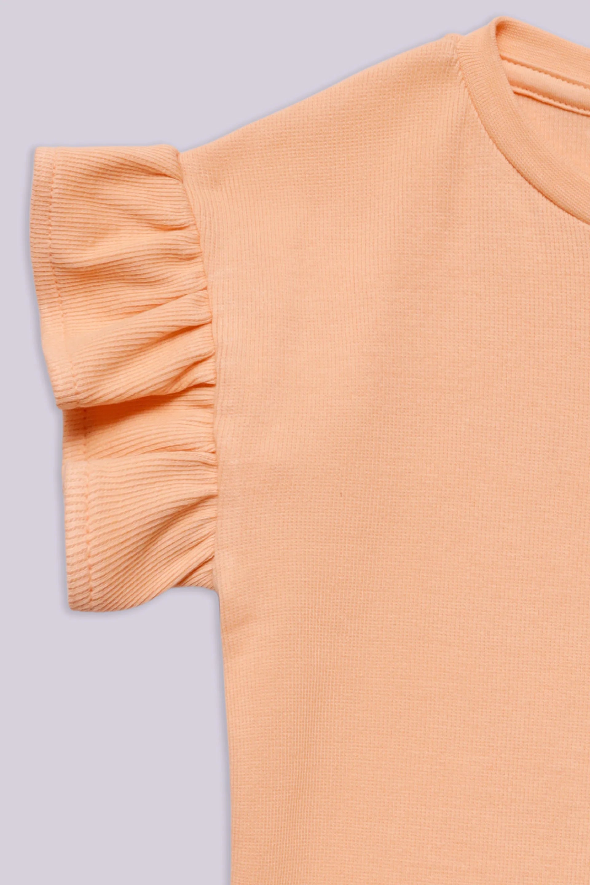 Frilled Sleeves T-Shirt - Cougar Clothing