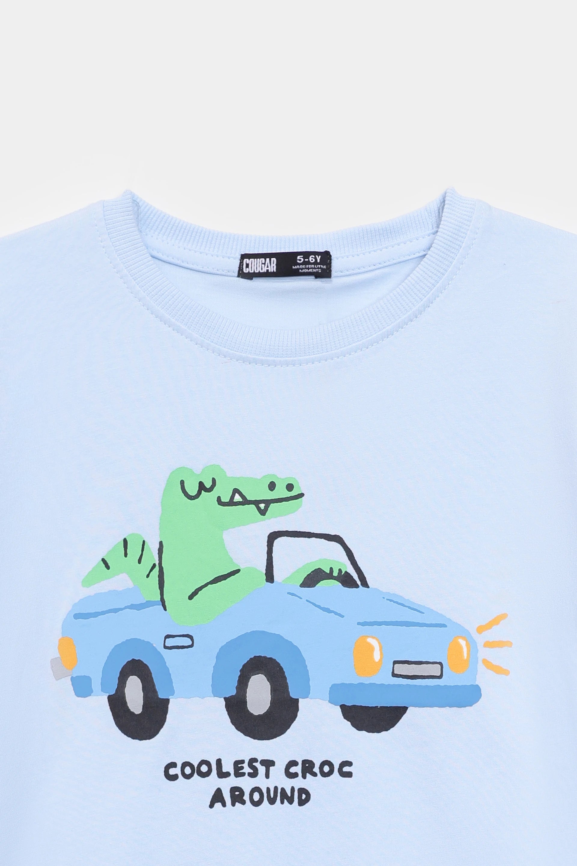 Coolest Croc Graphic T-Shirt - Cougar Clothing