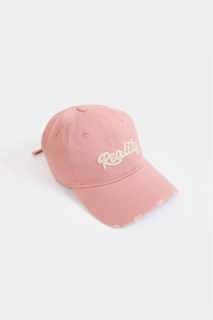 Embroidered Ripped P-Cap - Cougar Clothing