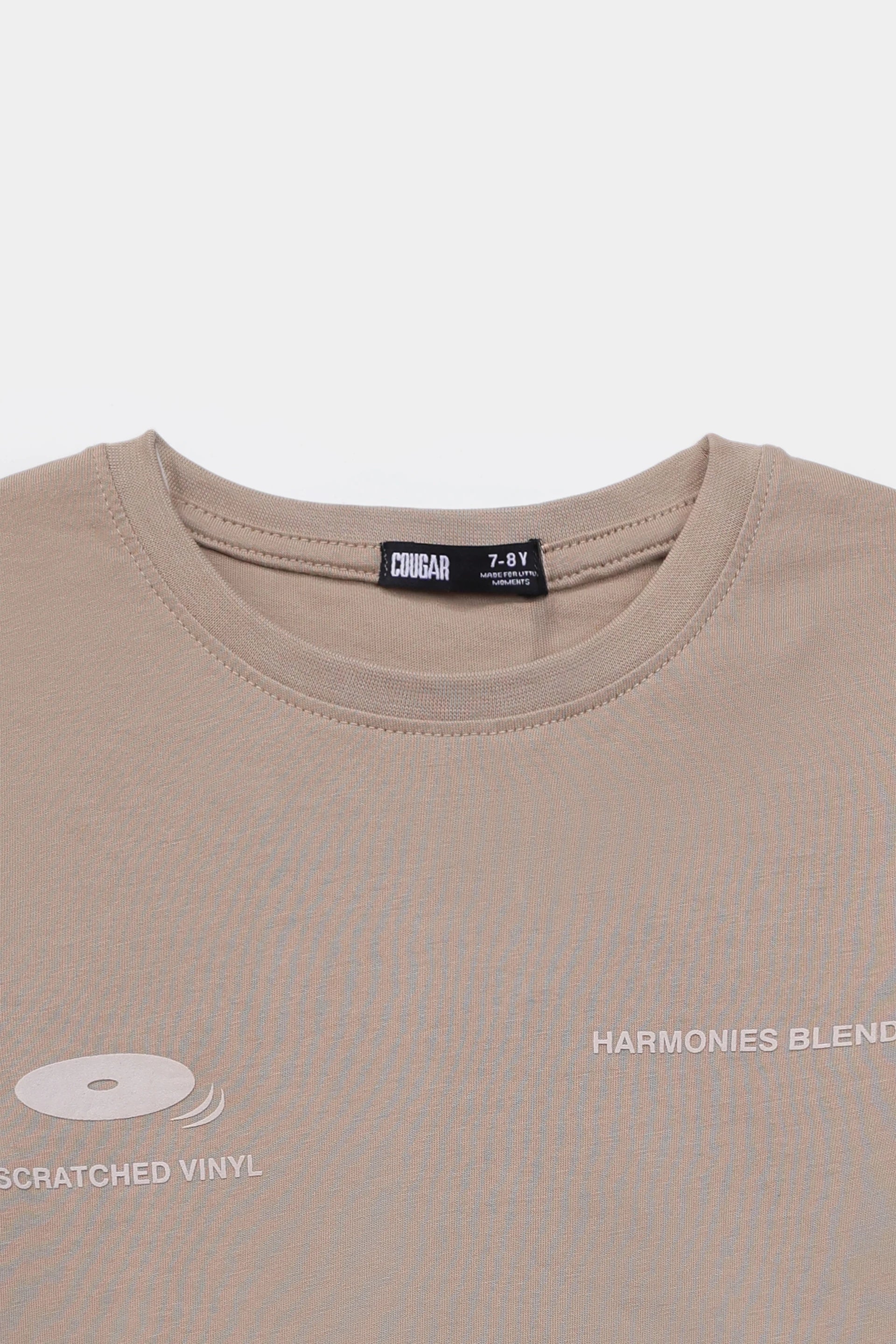 Text Printed T-Shirt - Cougar Clothing