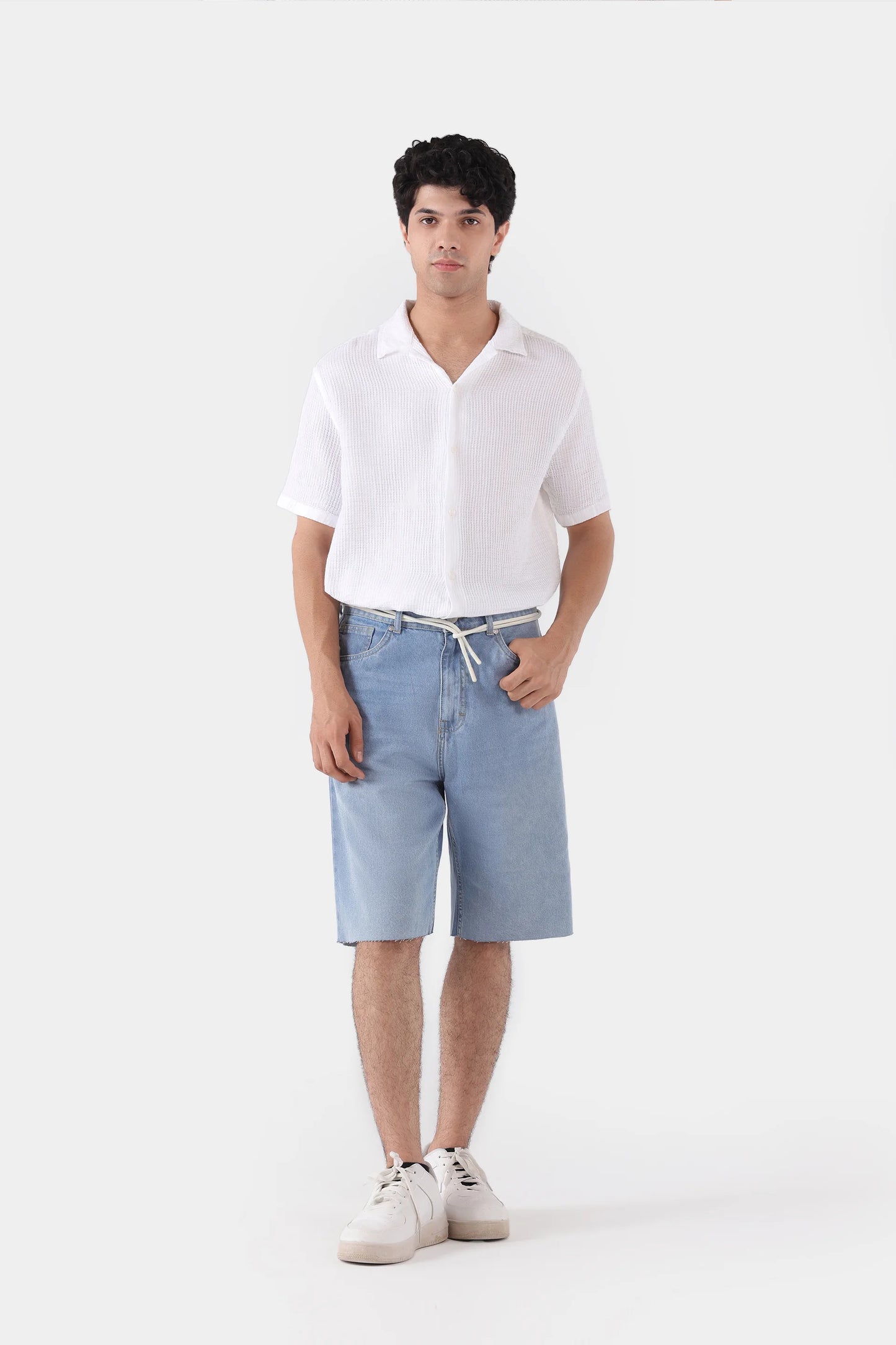 Relaxed Fit Denim Shorts - Cougar Clothing