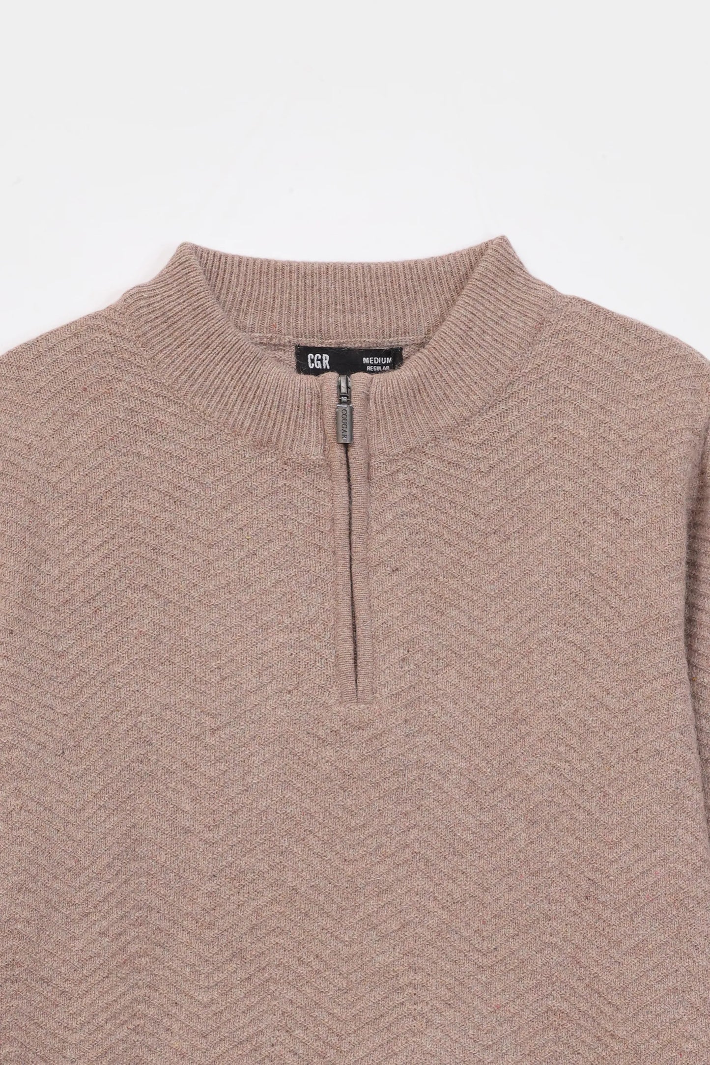 Cozy Quarter Zip Sweater - Cougar Clothing