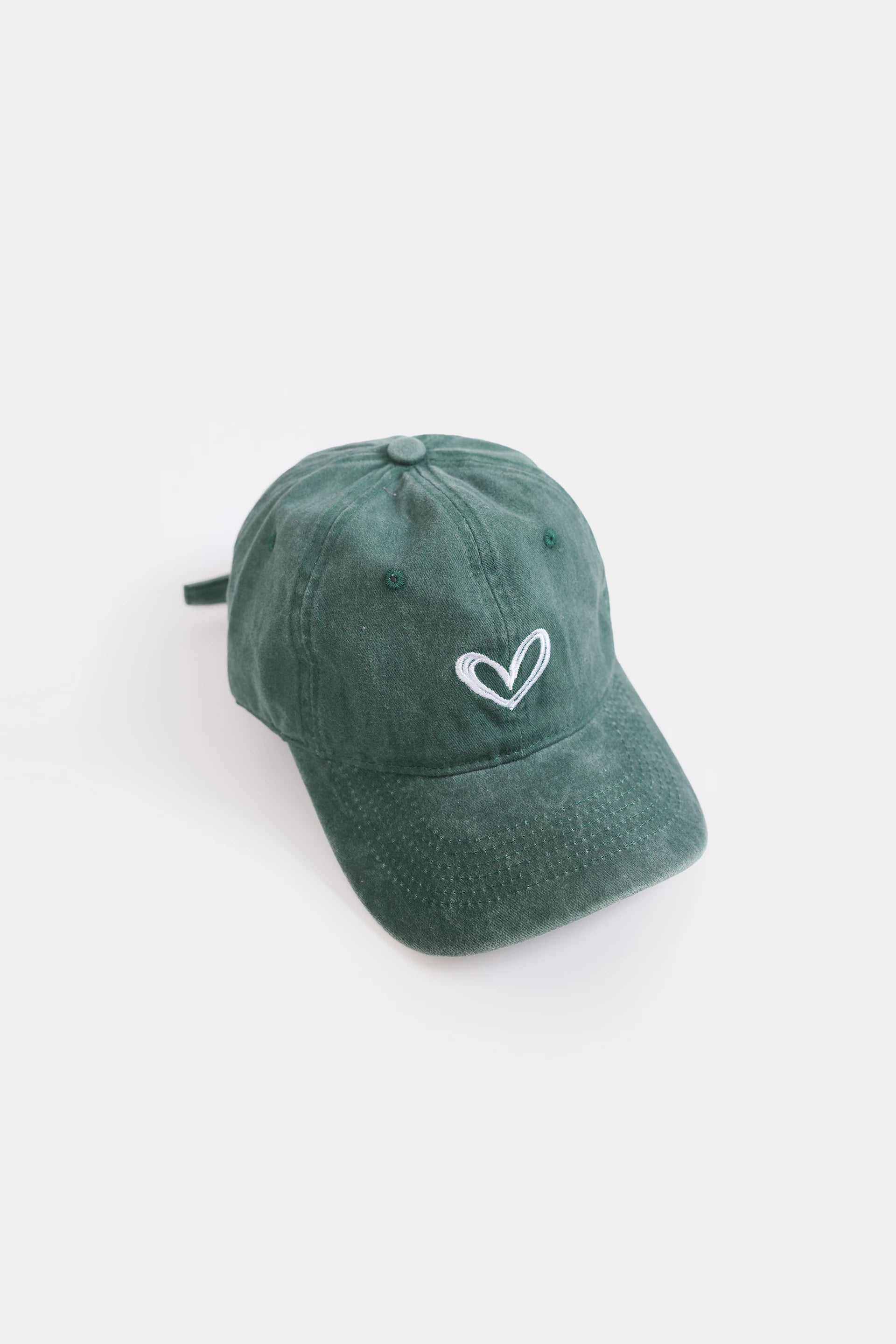 Embroidered Heart P-Cap - Cougar Clothing