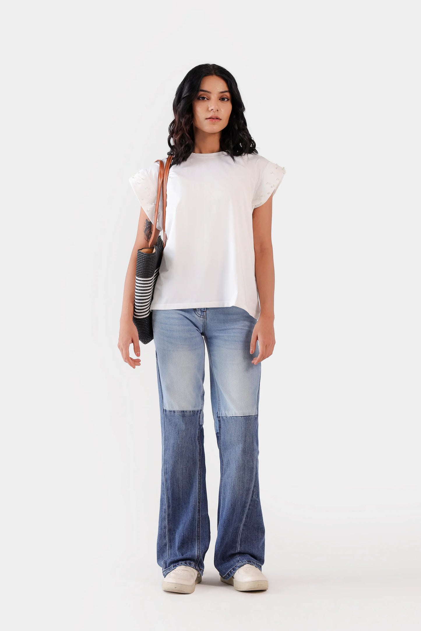 Embellished Sleeved T-Shirt - Cougar Clothing