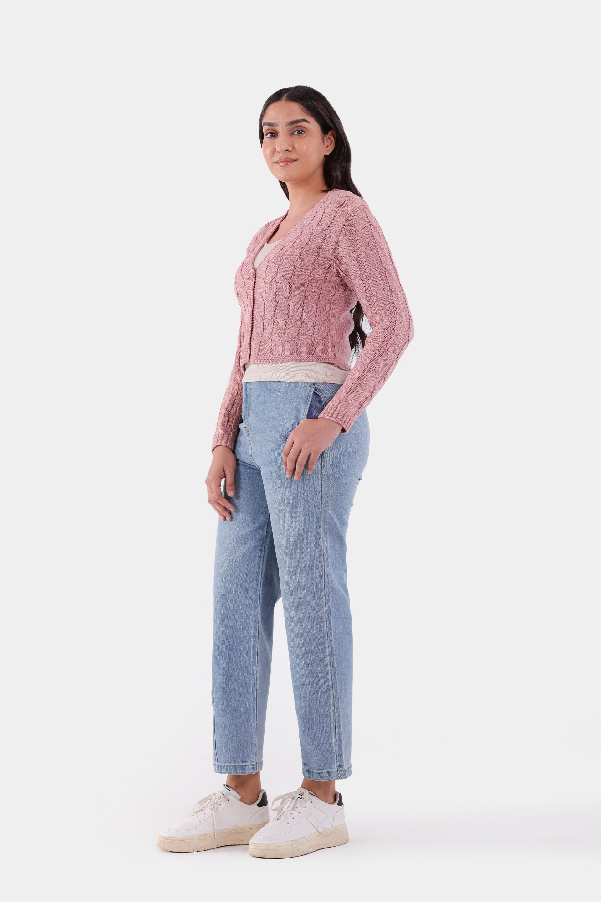 Cable Knit Cardigan - Cougar Clothing