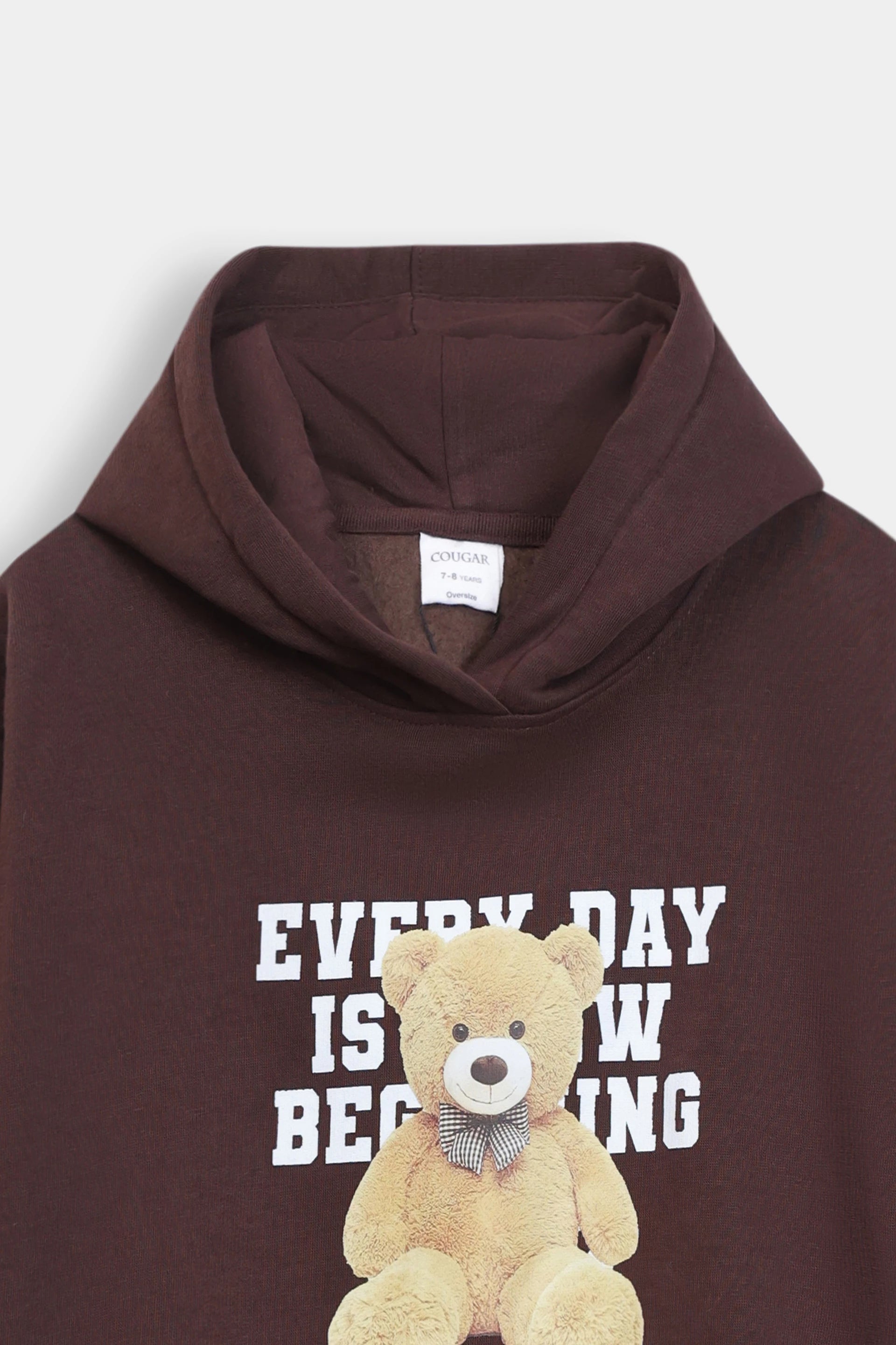 Bear Print Graphic Pullover - Cougar Clothing