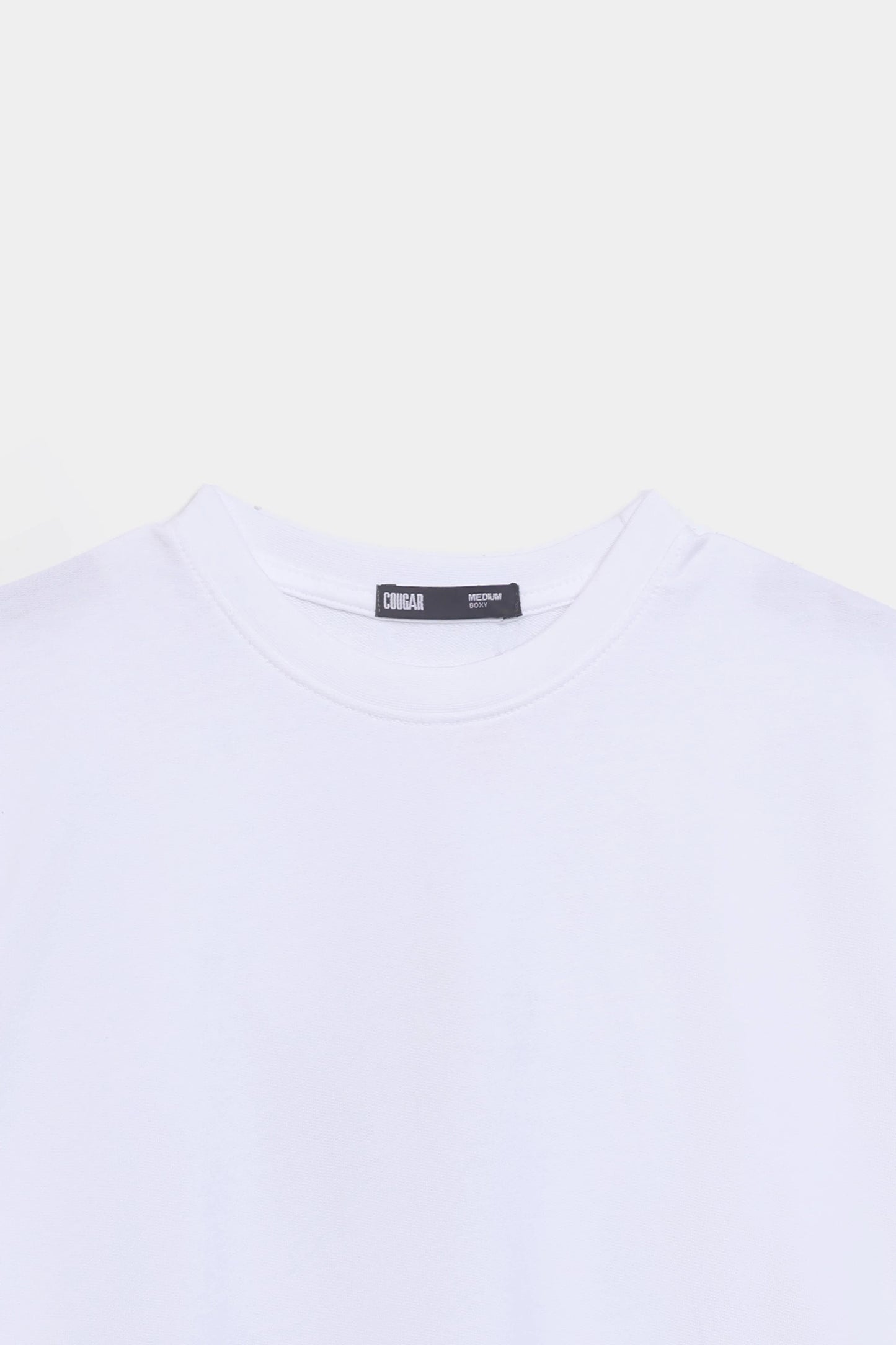 Back Printed Boxy T-Shirt - Cougar Clothing