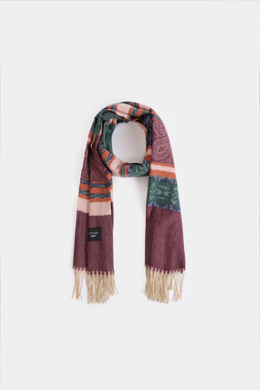 Multi Patterned Shawl - Cougar Clothing