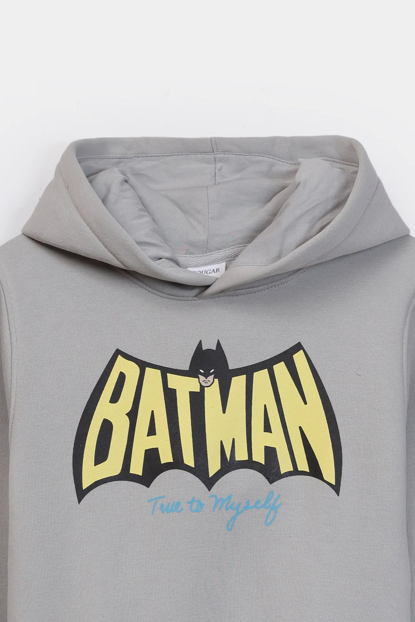 Fleece Text Printed Hoodie - Cougar Clothing