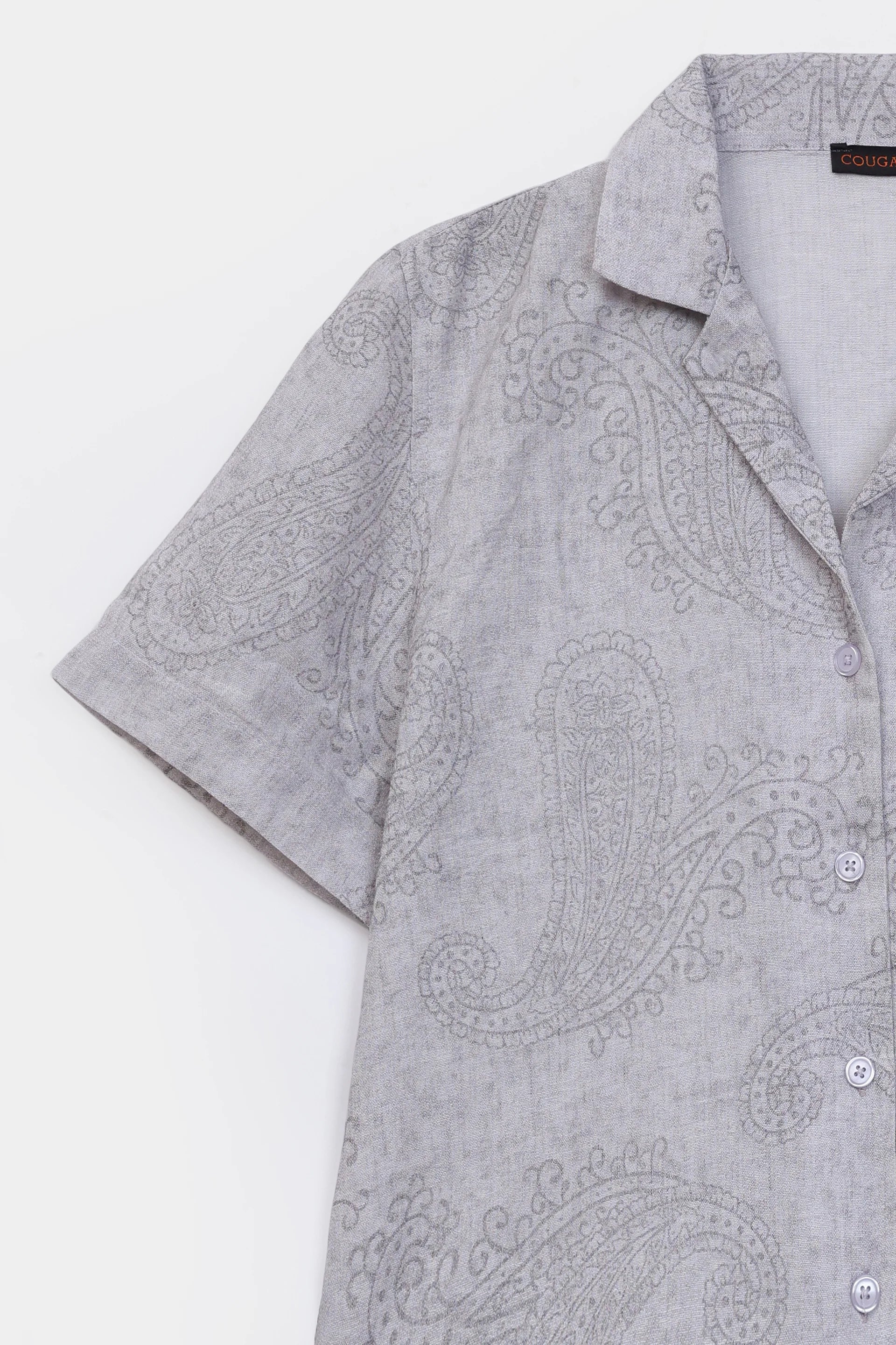 Paisley Printed Shirt - Cougar Clothing