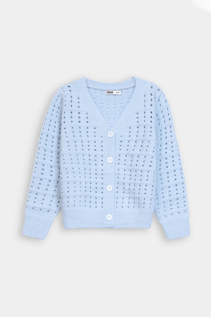 Open Knit Cardigan - Cougar Clothing