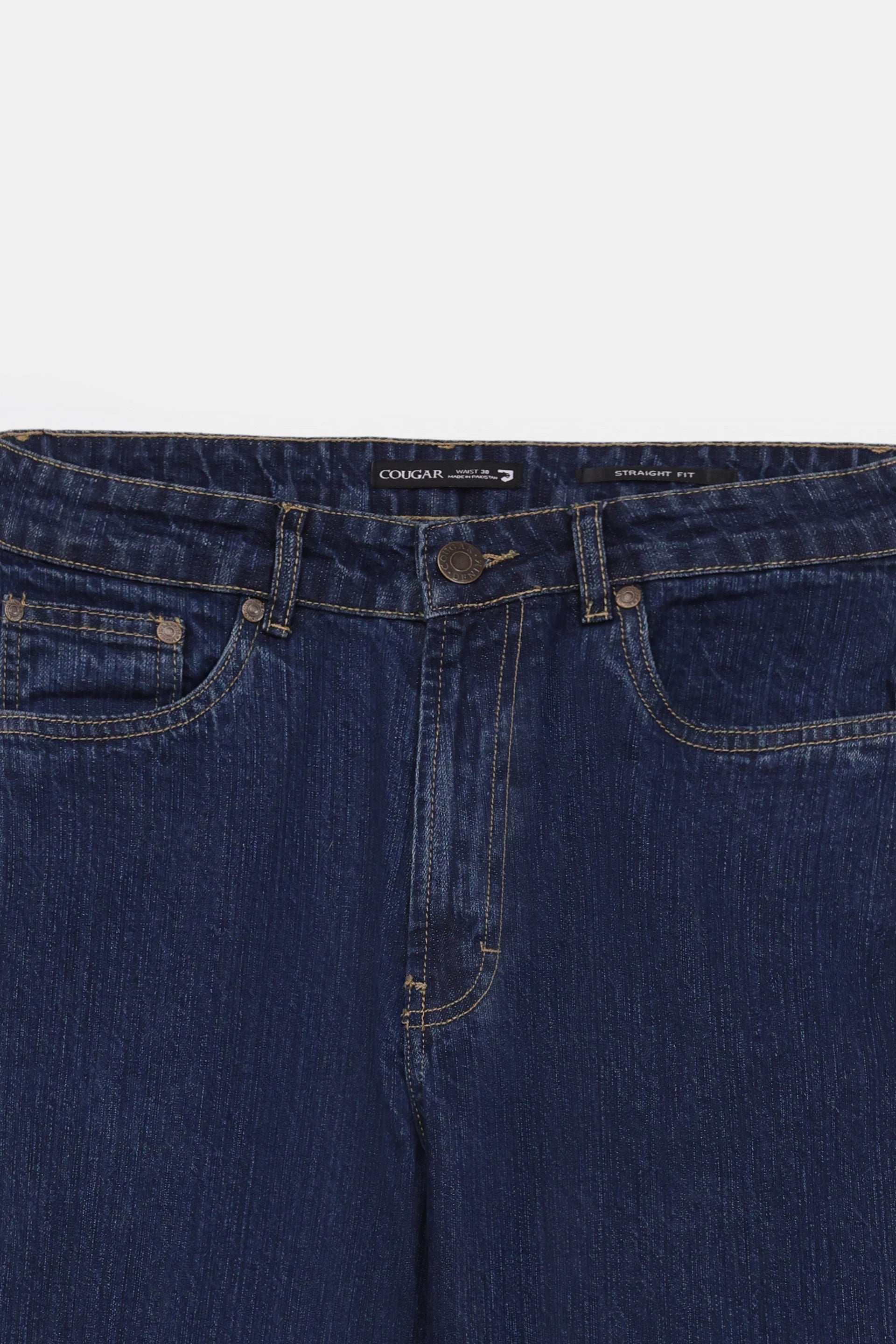 Straight Fit Jeans - Cougar Clothing