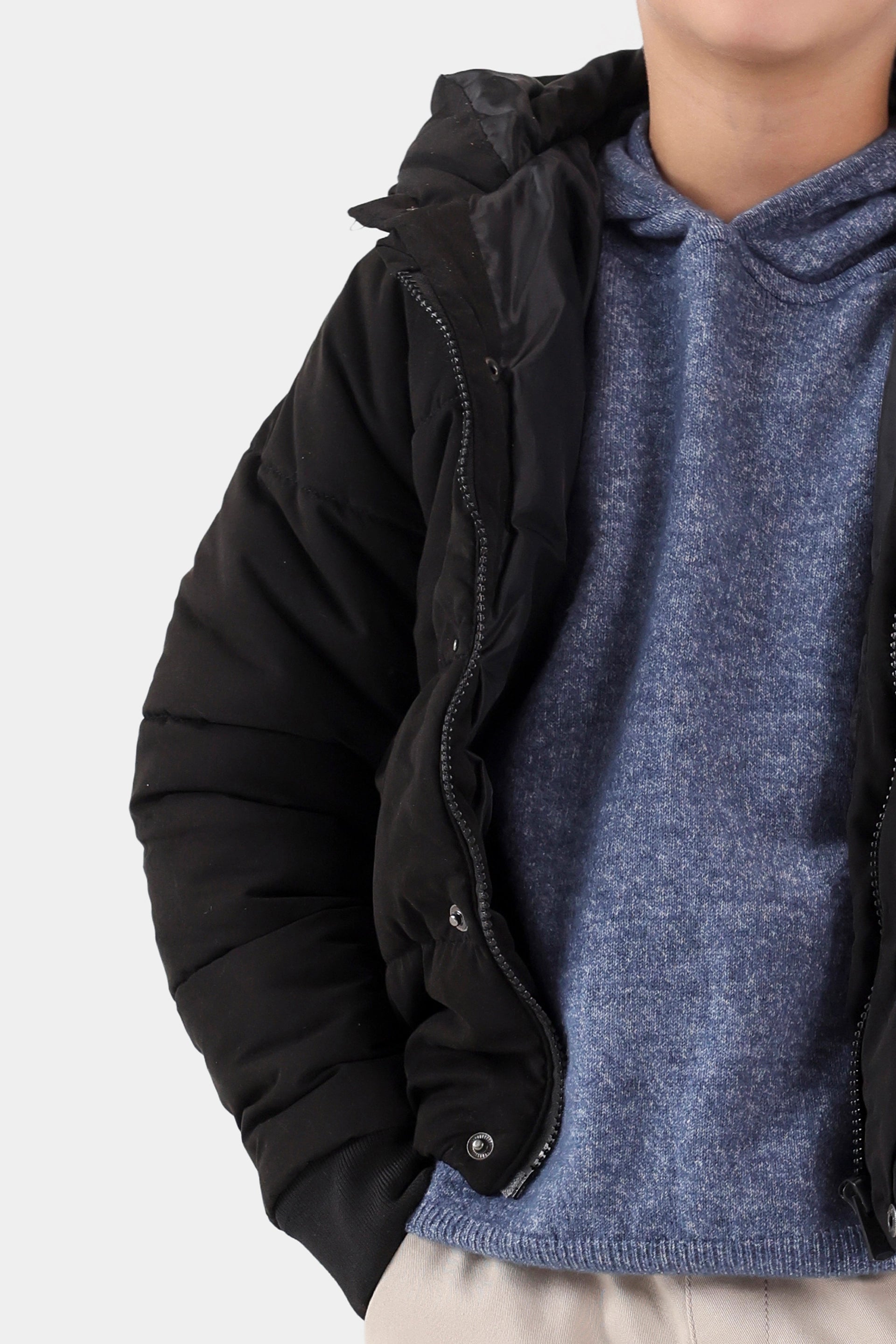 Hood Jacket With Flap Pockets - Cougar Clothing