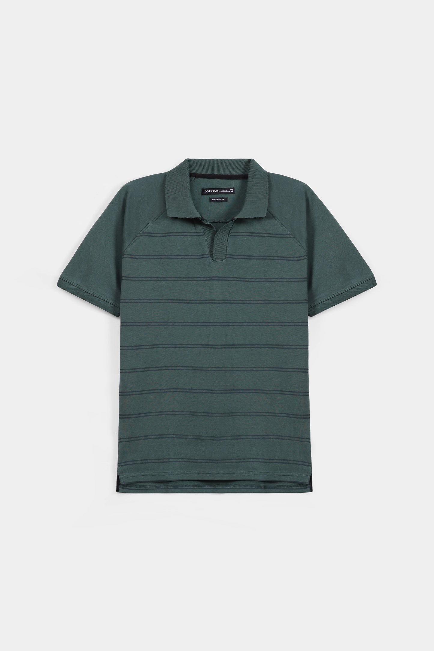 Raglan Striper Polo - Cougar Clothing