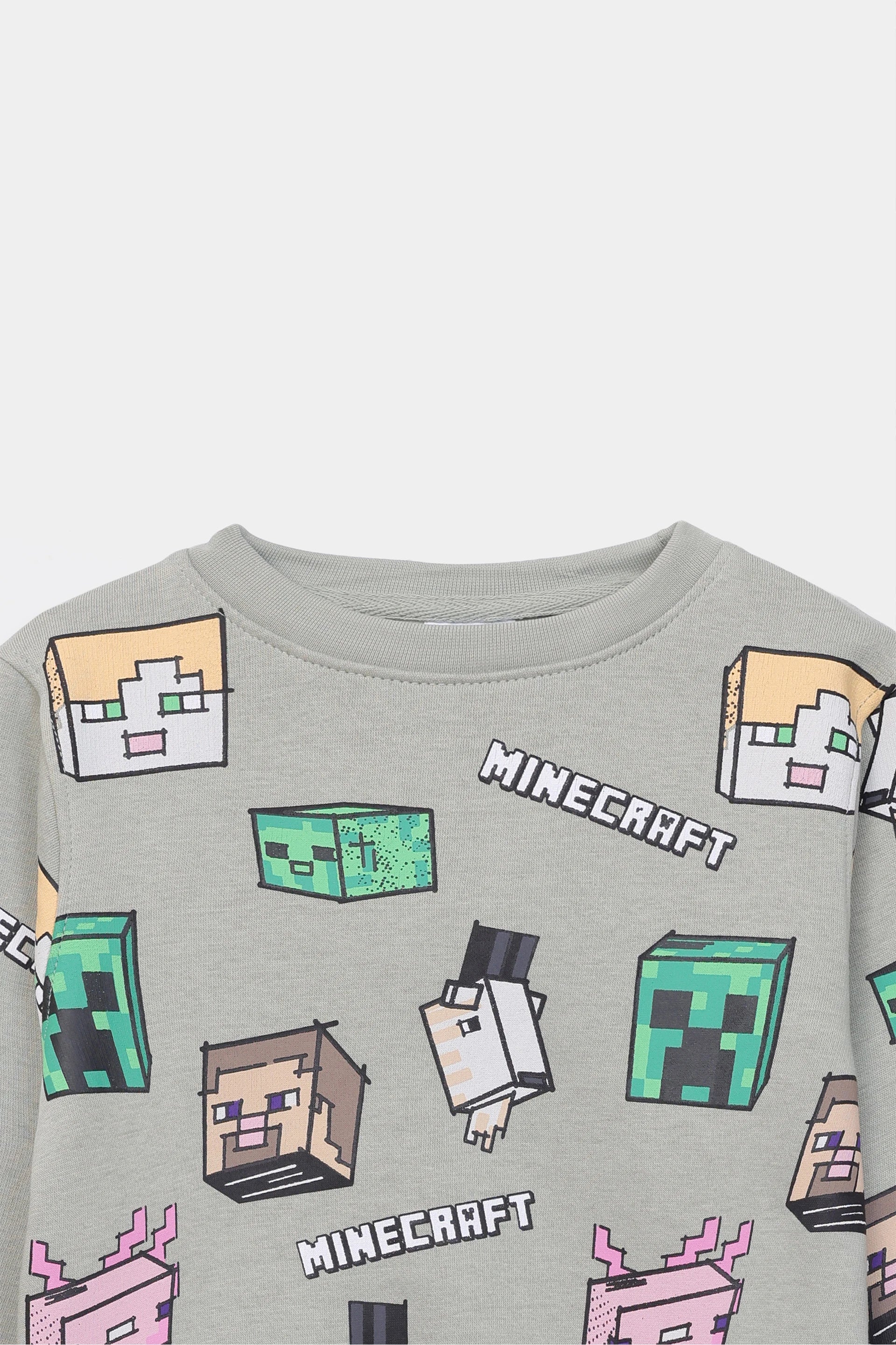 Minecraft Printed Sweatshirt - Cougar Clothing