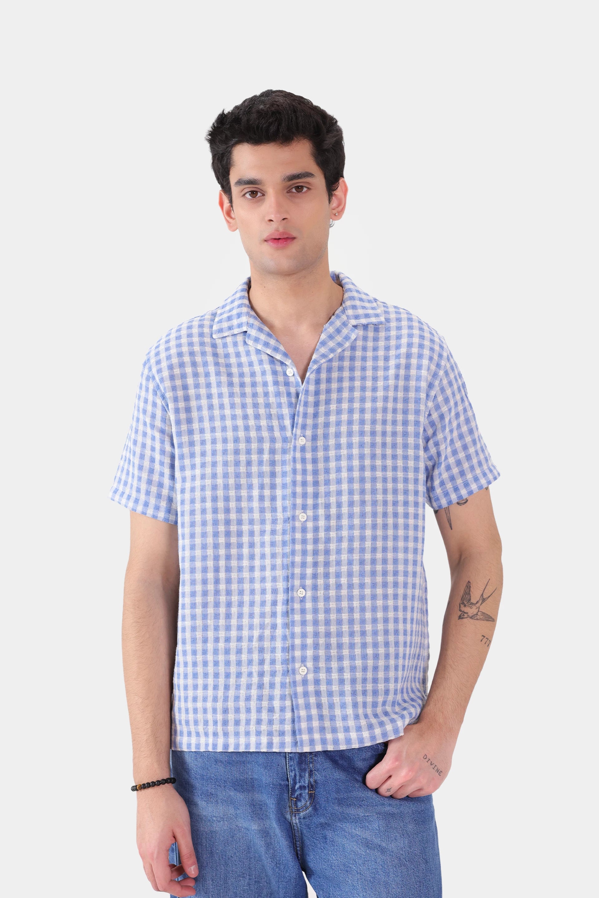 Relaxed Checkered Shirt - Cougar Clothing