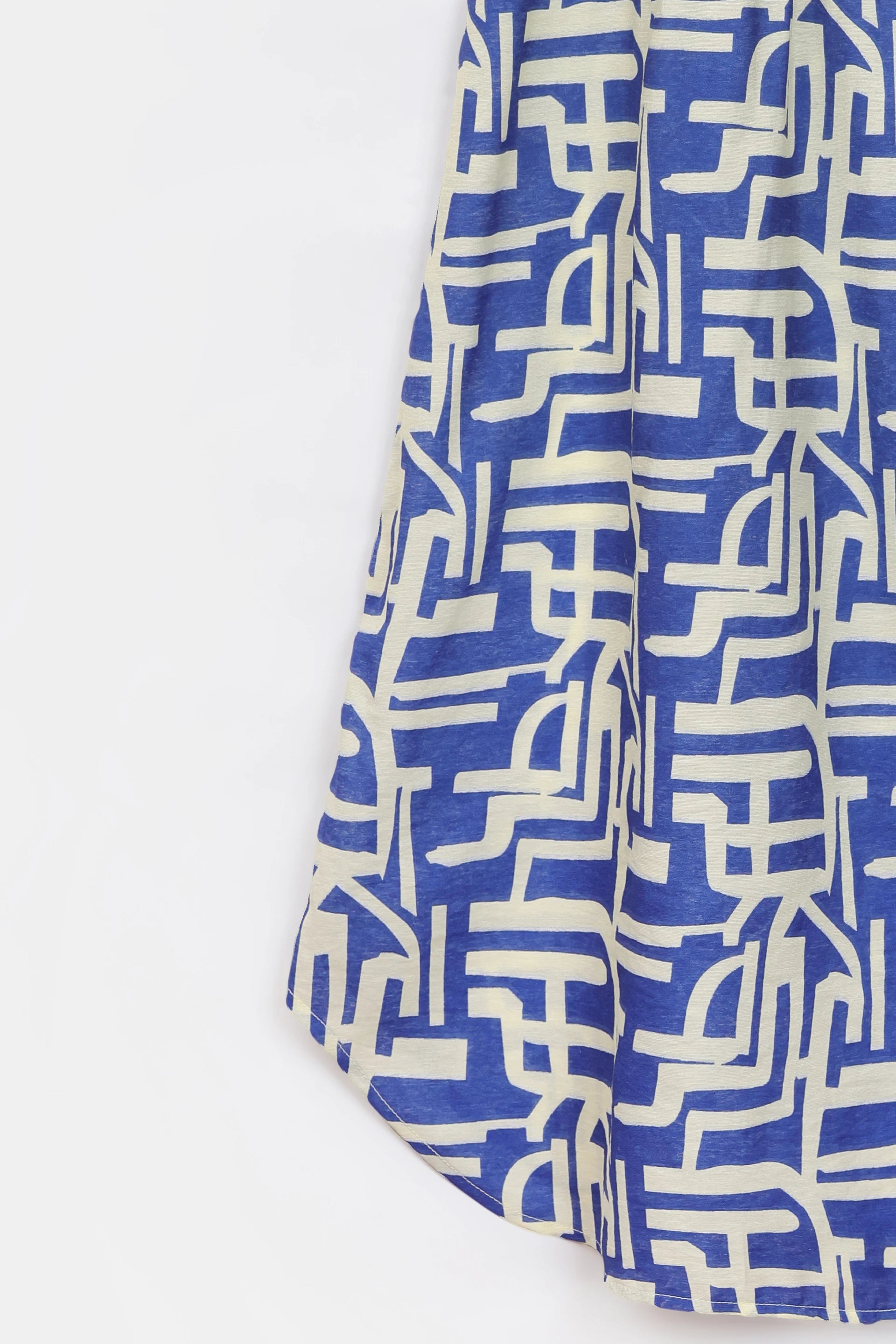 Geometric Printed Dress - Cougar Clothing