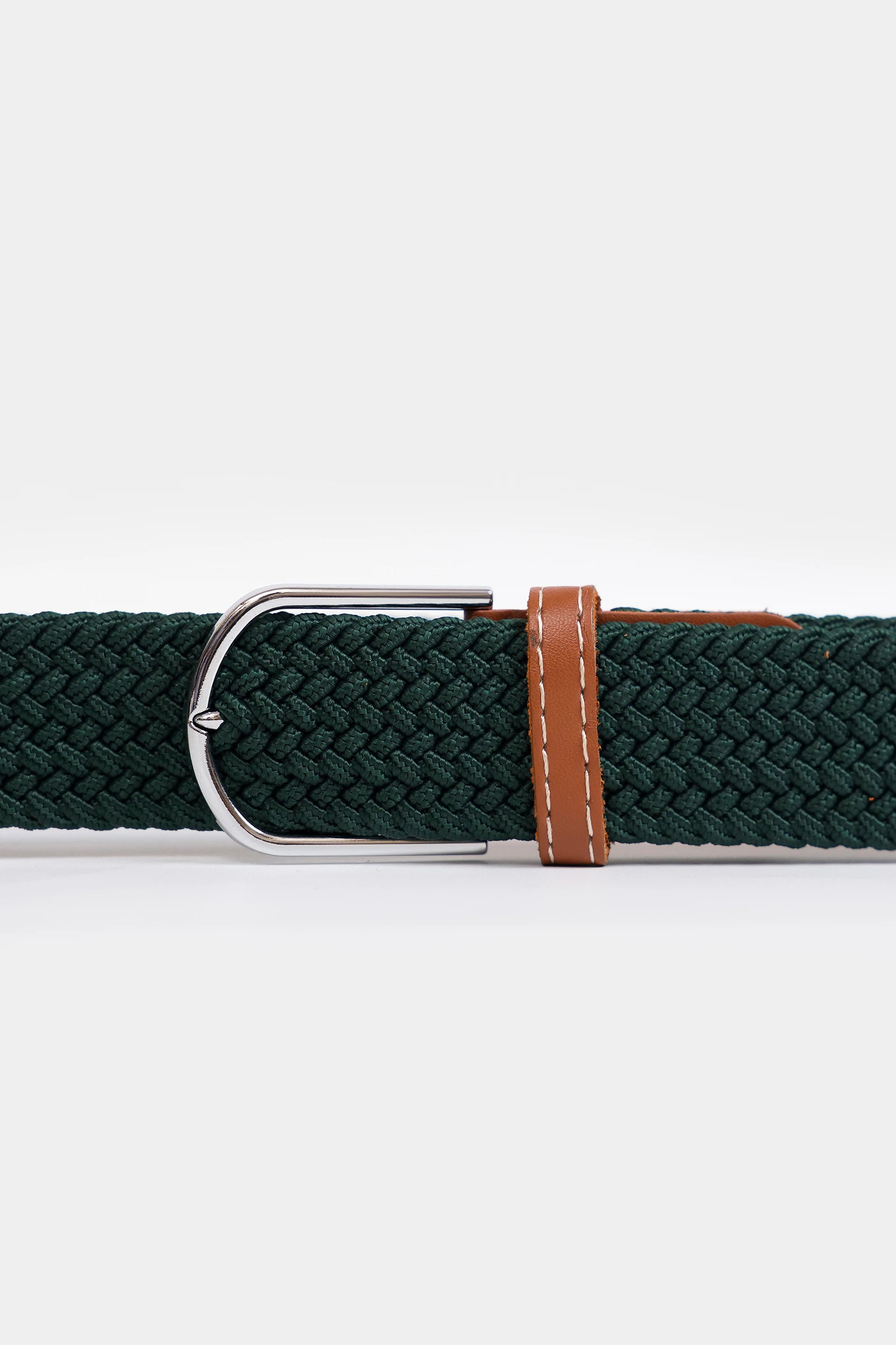 Stretchable Braided Canvas Belt - Cougar Clothing