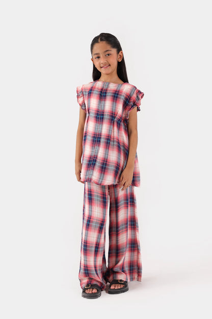 Yarn Dyed Linen Dress - Cougar Clothing