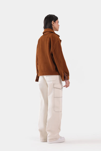 Oversized Short Coat - Cougar Clothing