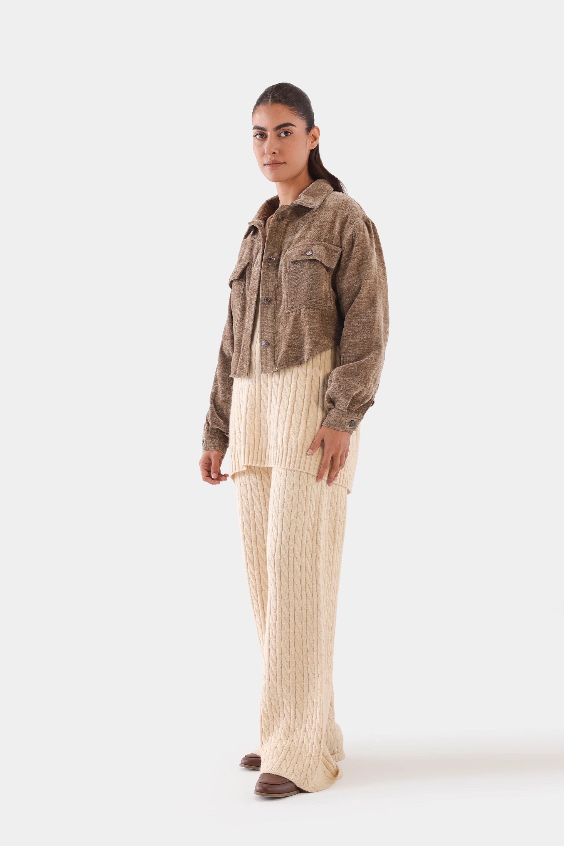 Flap Pocket Shacket - Cougar Clothing