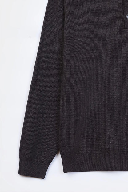 Patch Pocket Sweater Polo - Cougar Clothing