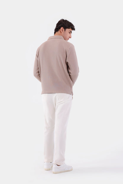 Waffle Knit Jacket - Cougar Clothing