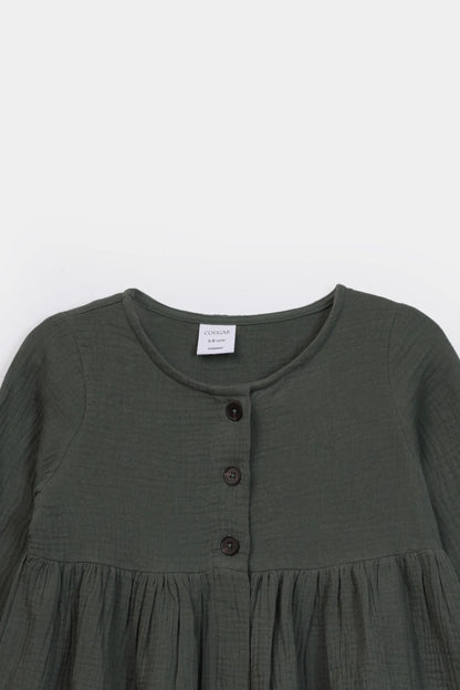 Double Muslin Dress - Cougar Clothing