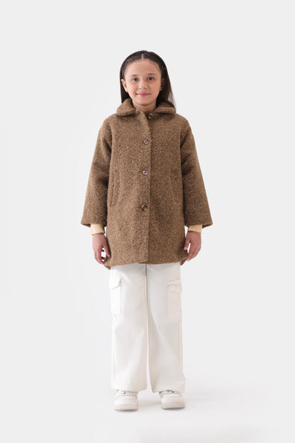 Textured Coat - Cougar Clothing