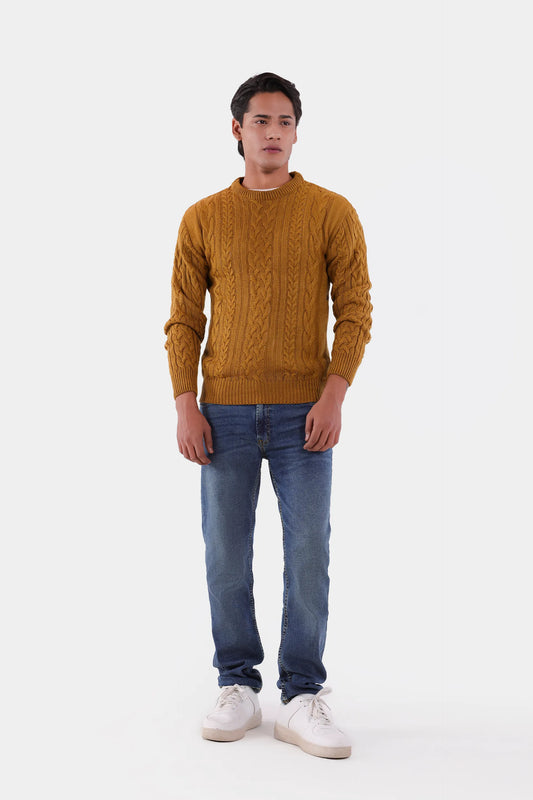 Textured Knit Sweater - Cougar Clothing