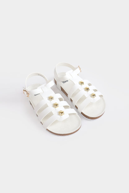 Studded Strappy Sandals - Cougar Clothing