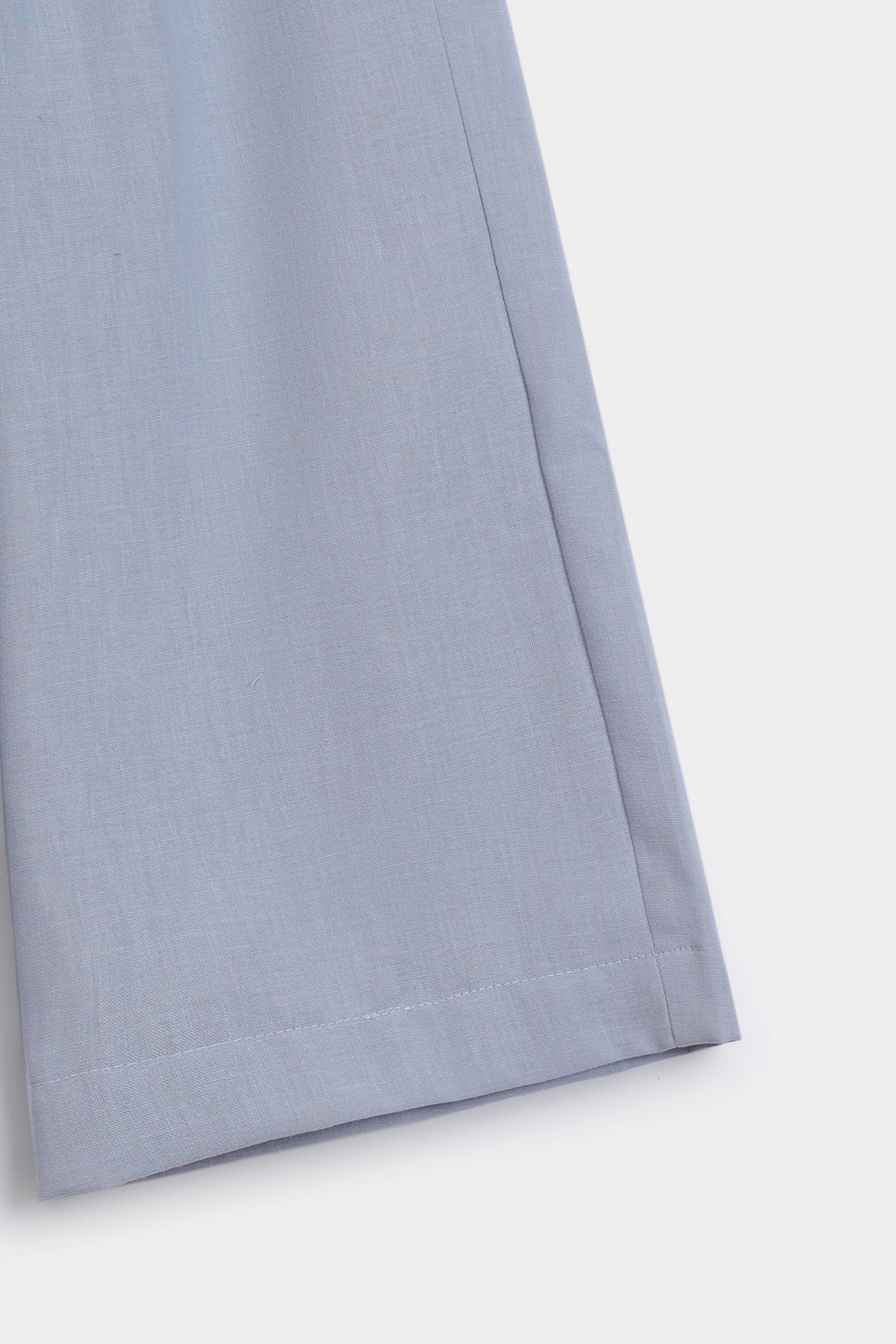 Irish Cotton Wide Leg Trousers - Cougar Clothing