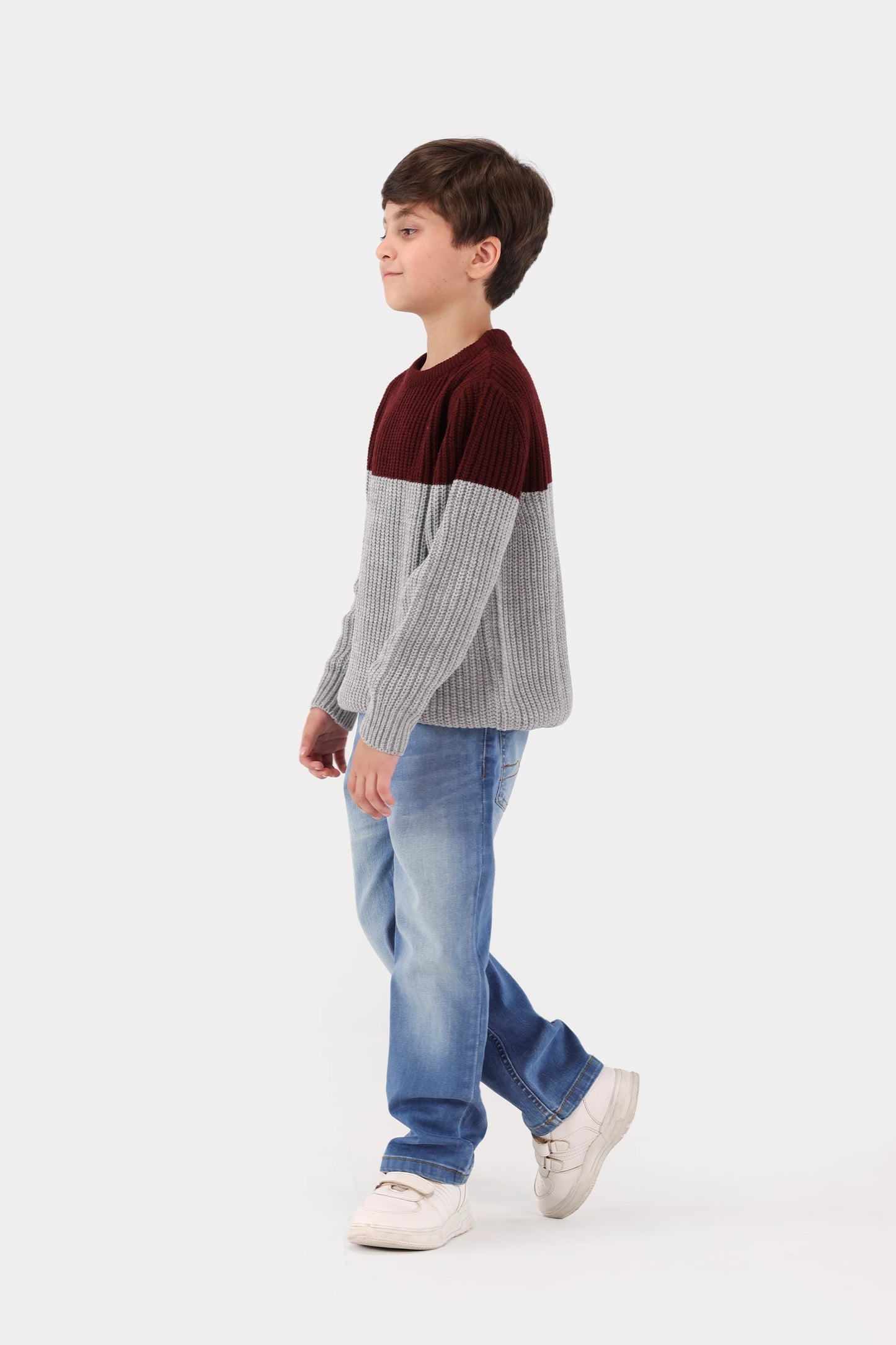 Purl Knit Sweater - Cougar Clothing