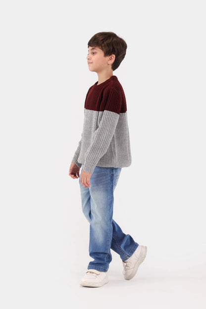 Purl Knit Sweater - Cougar Clothing