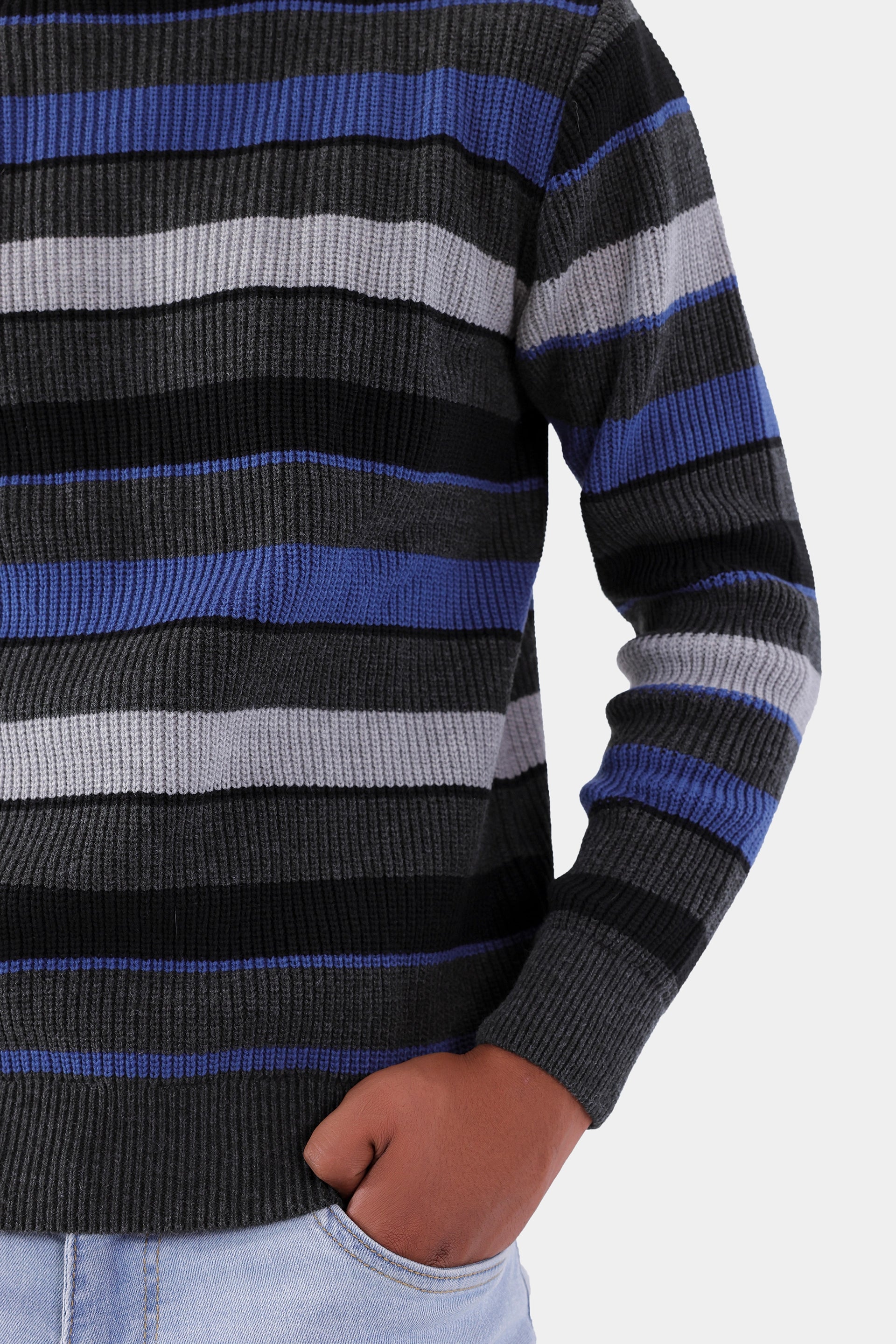 Jacquard Knit Sweater - Cougar Clothing