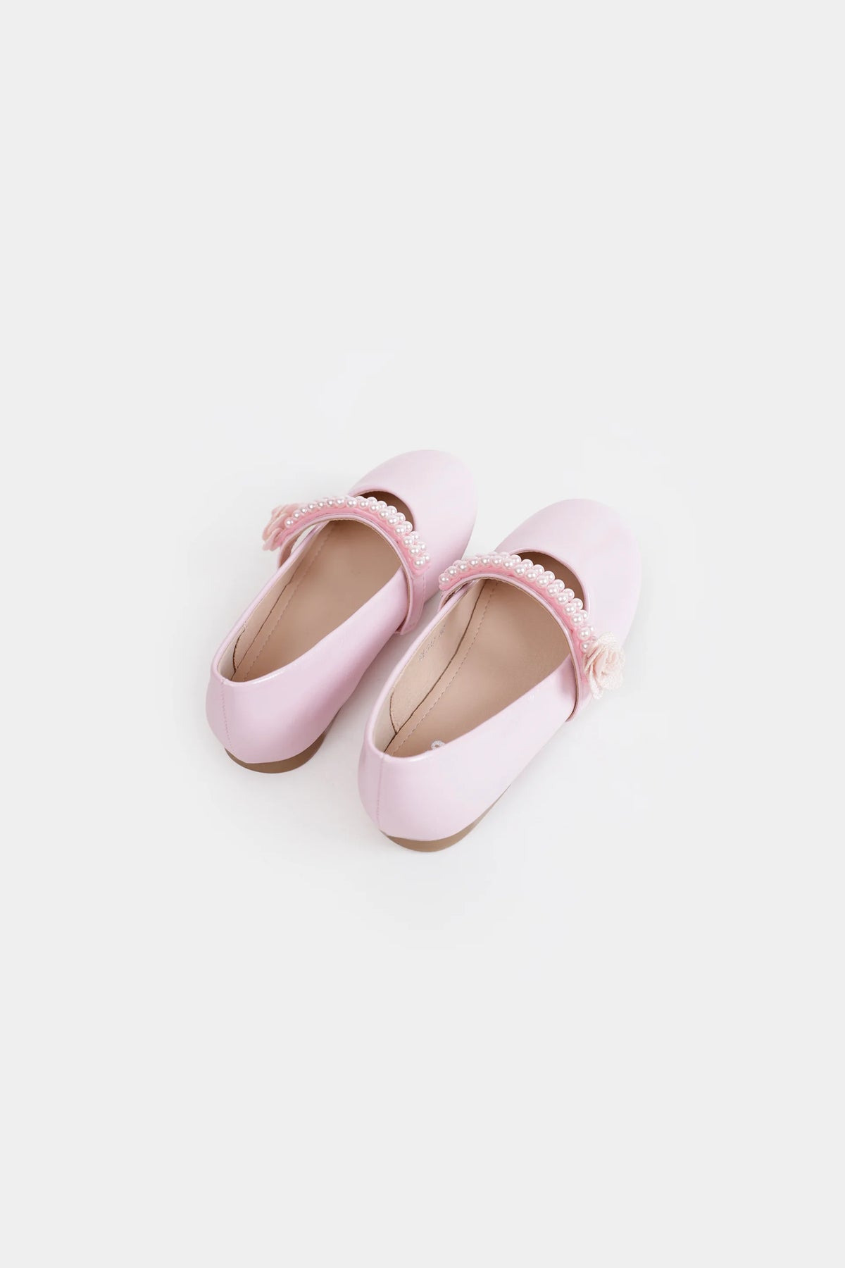 Rosette Pearl Ballet Flats - Cougar Clothing