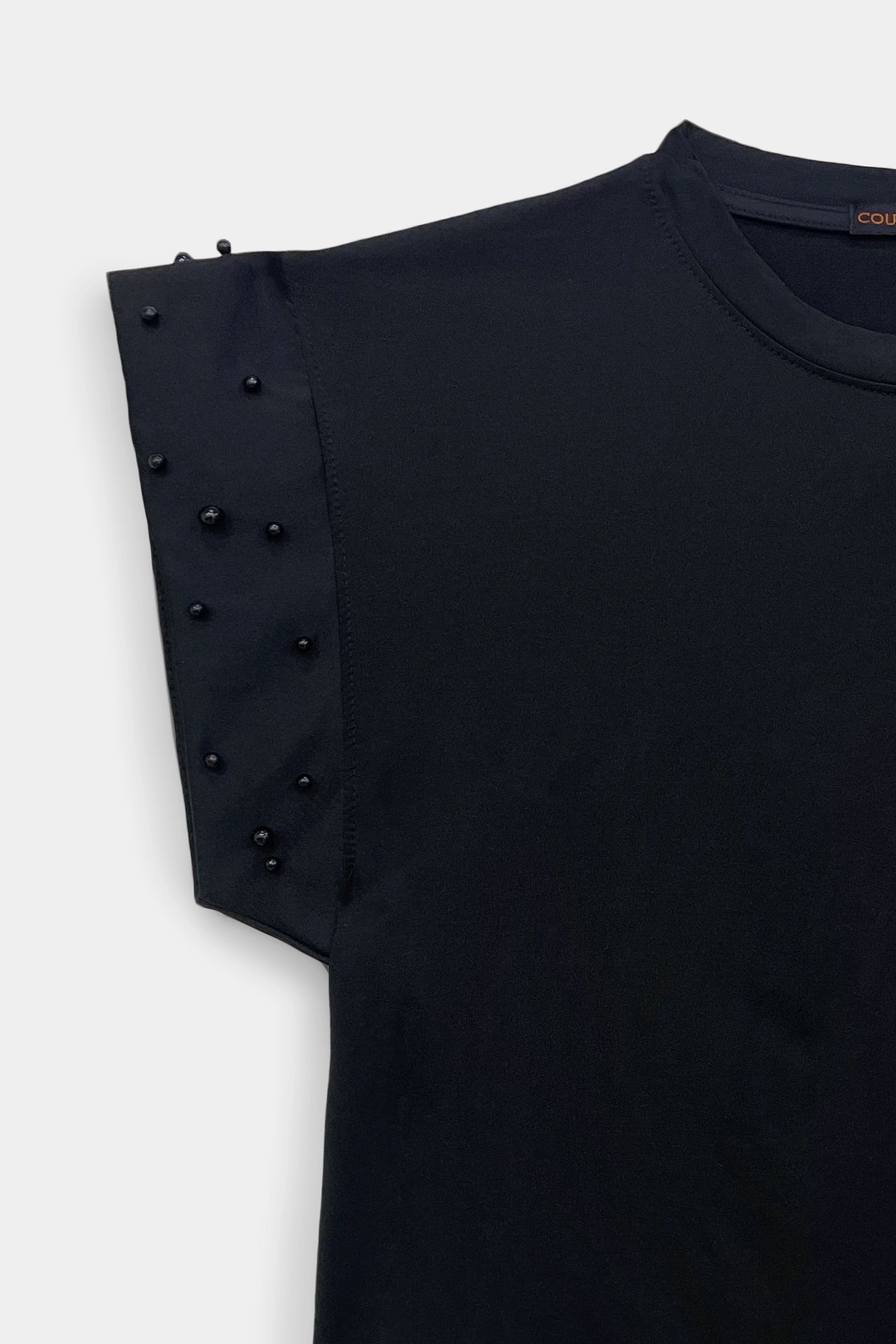 Embellished Sleeved T-Shirt - Cougar Clothing