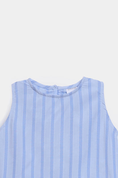 Viscose Cotton Top With Bows - Cougar Clothing