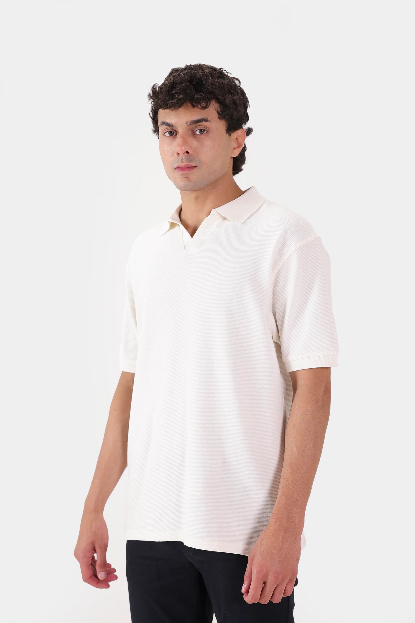 Johnny Collar Mini-Ottoman Knit Polo - Cougar Clothing