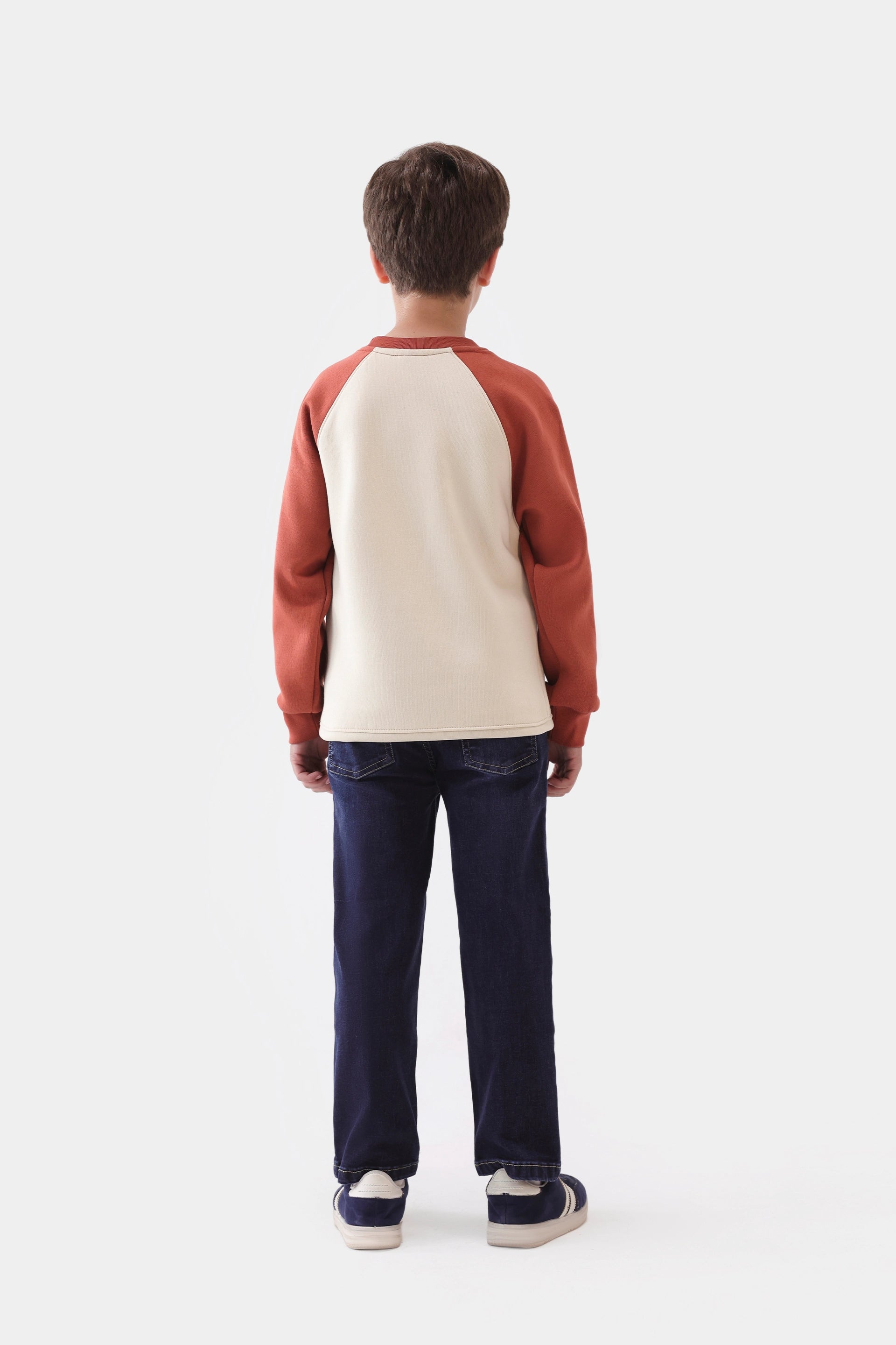 Contrast Raglan Sweatshirt - Cougar Clothing