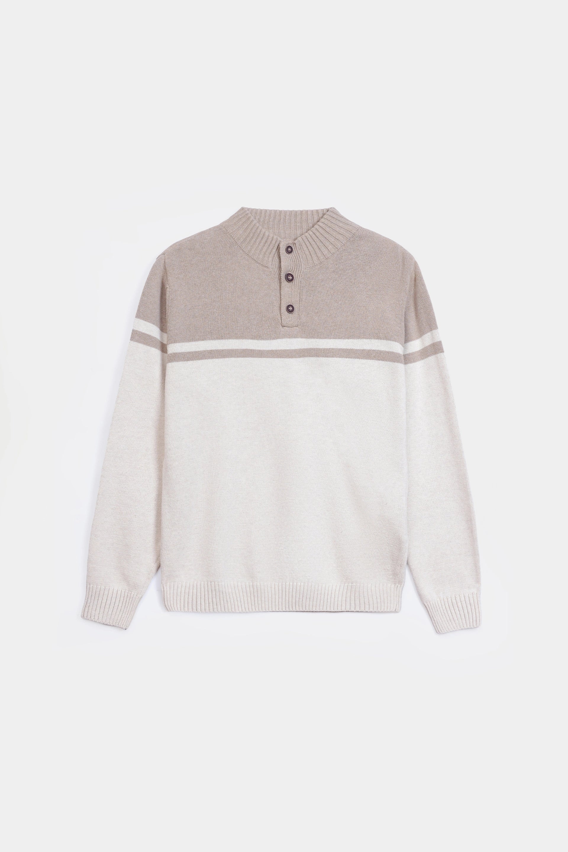 Color Block Sweater - Cougar Clothing