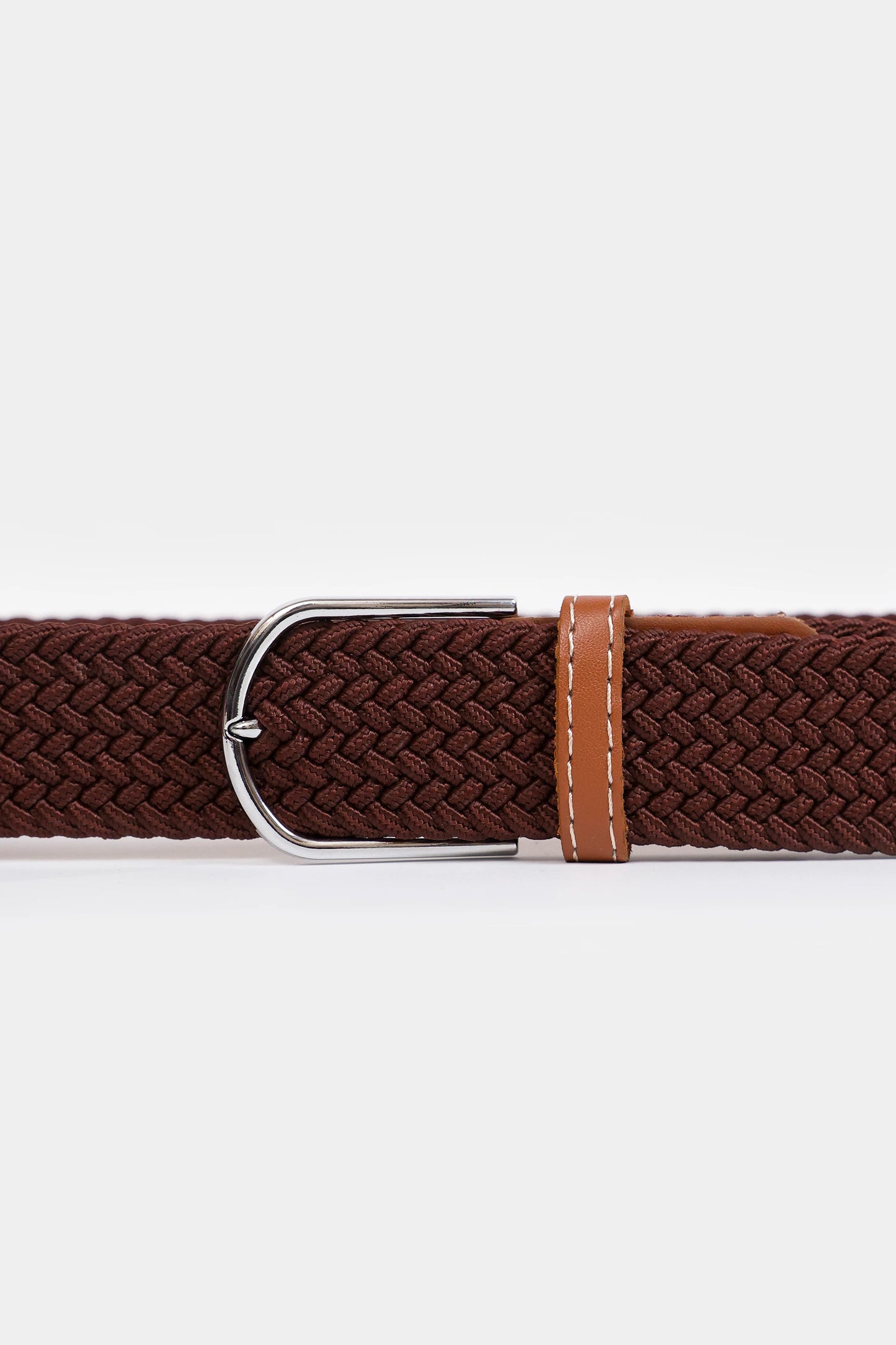 Stretchable Braided Canvas Belt - Cougar Clothing