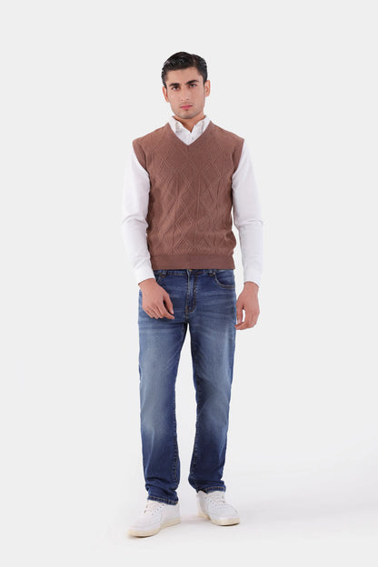 Knitted Sweater Vest - Cougar Clothing