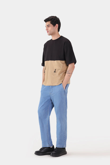 Oversized T-Shirt With Flap Pockets - Cougar Clothing