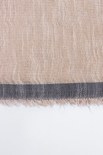 Contrast Woven Scarf - Cougar Clothing