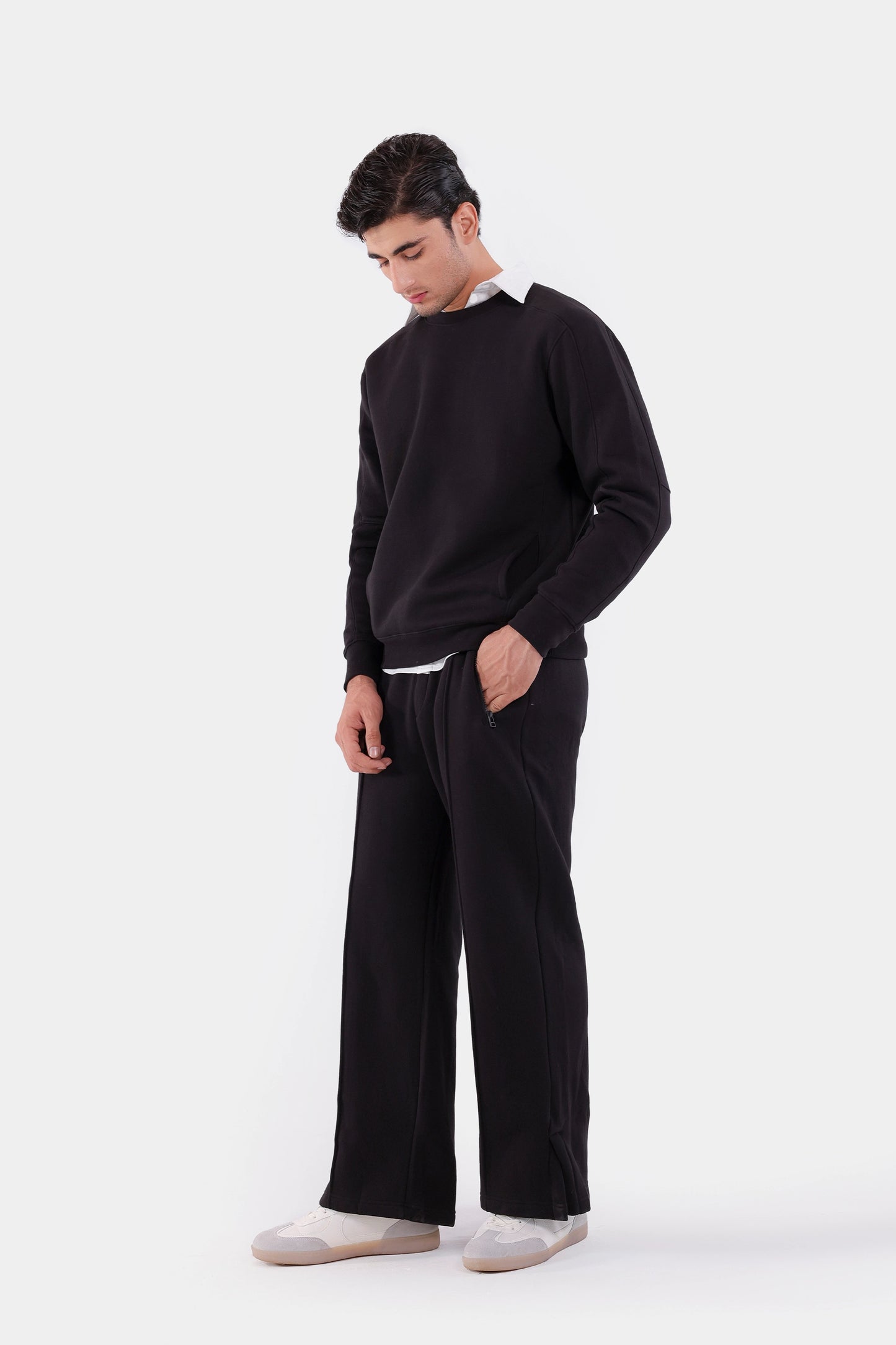 Raglan Fleece Sweatshirt - Cougar Clothing