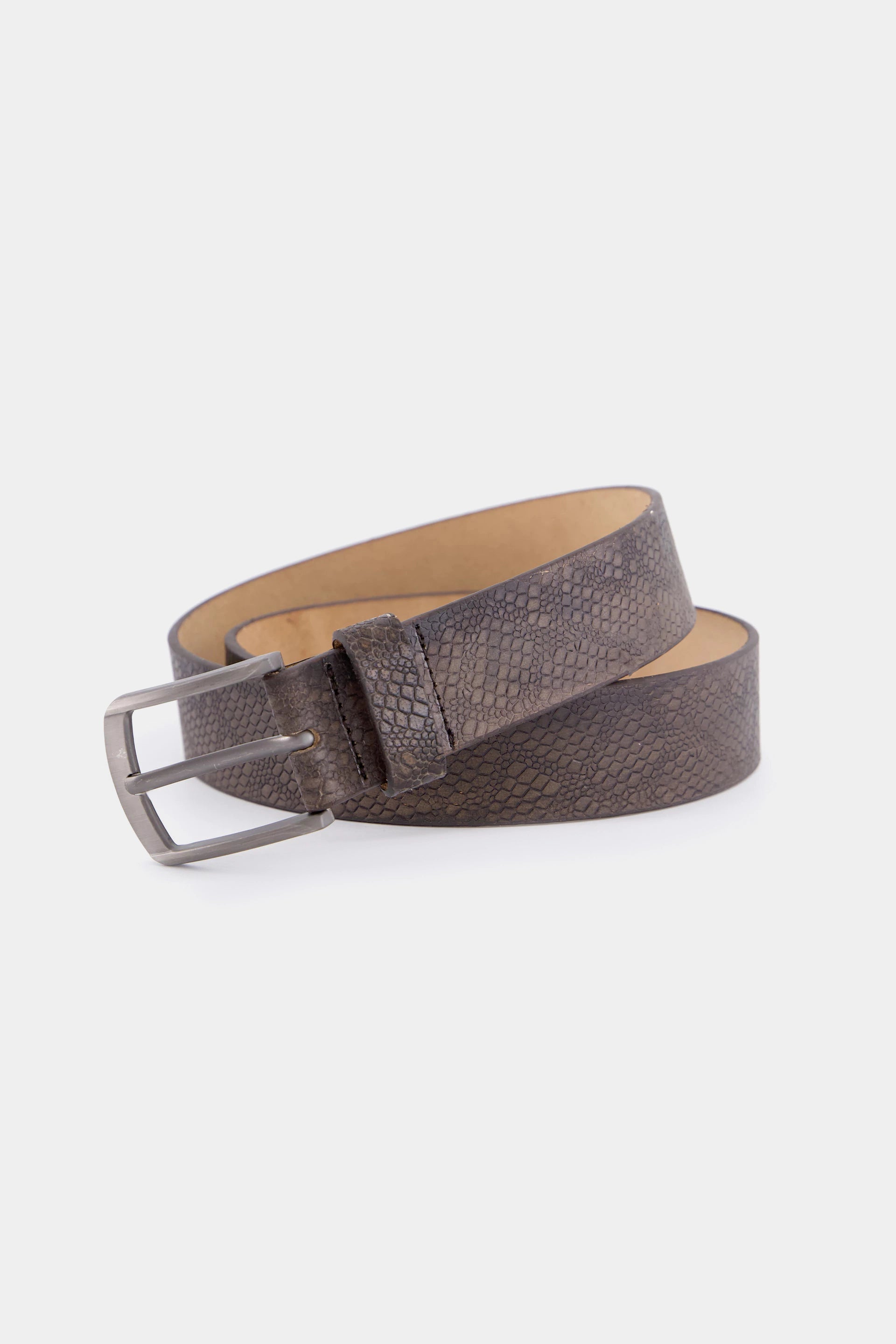 Textured Leather Belt - Cougar Clothing
